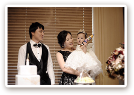 저희 딸 돌잔치 했습니다